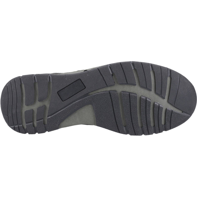 Hush Puppies Nelson Leather Men's Black Lace-Up Shoes