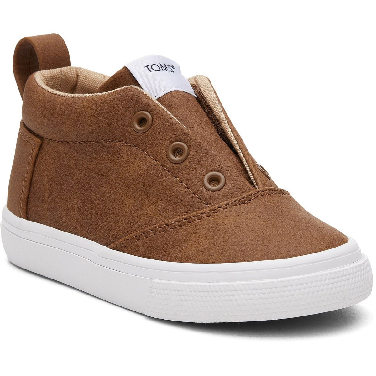 TOMS Fenix Synthetic Kids Toffee Trainers