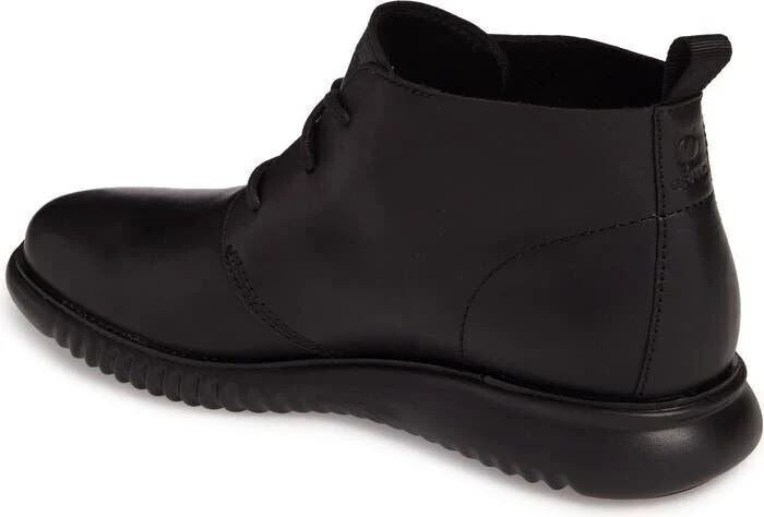 Cole Haan 2.Zerogrand Leather Men's Black Chukka Boots