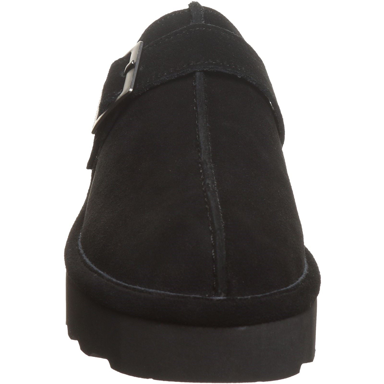 Bearpaw Moxie Suede Women's Black Slippers