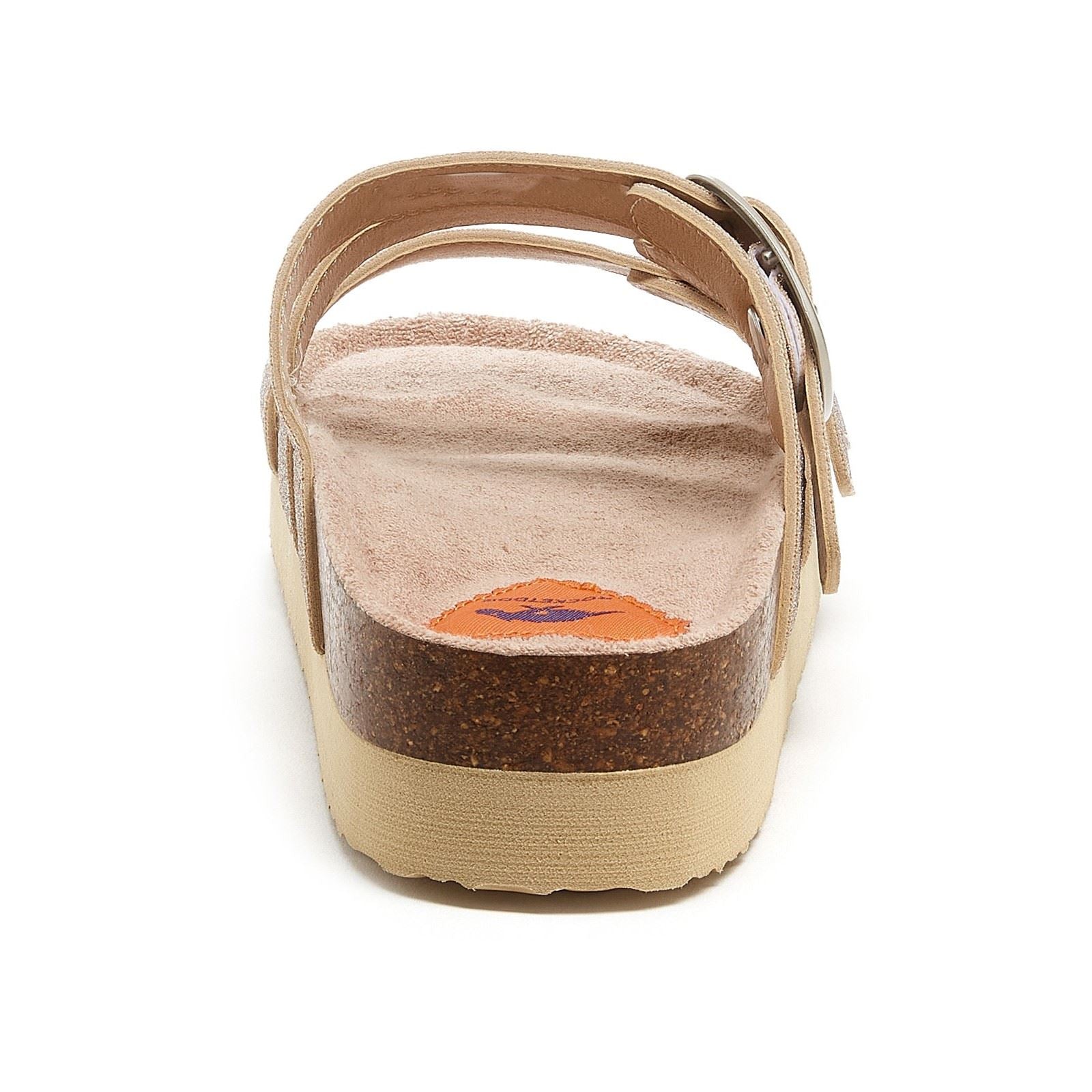 Rocket Dog Astor Glenn Glitter Textile Women's Gold Sandals