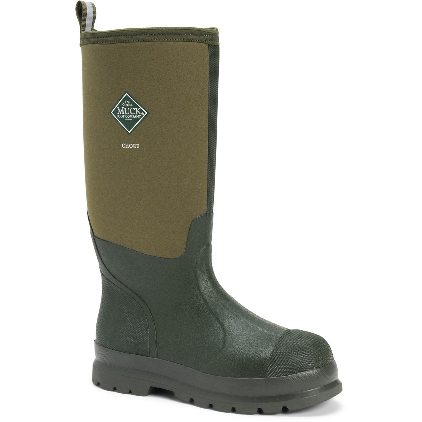 Muck Boots Chore Classic Hi Synthetic Moss Wellington Boots