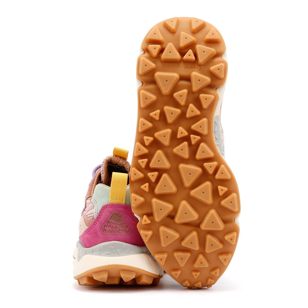 Flower Mountain Yamano 3 Women's Pink Fabric Trainers
