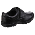 Hush Puppies Freddy 2 Senior Leather Boys's Black Shoes