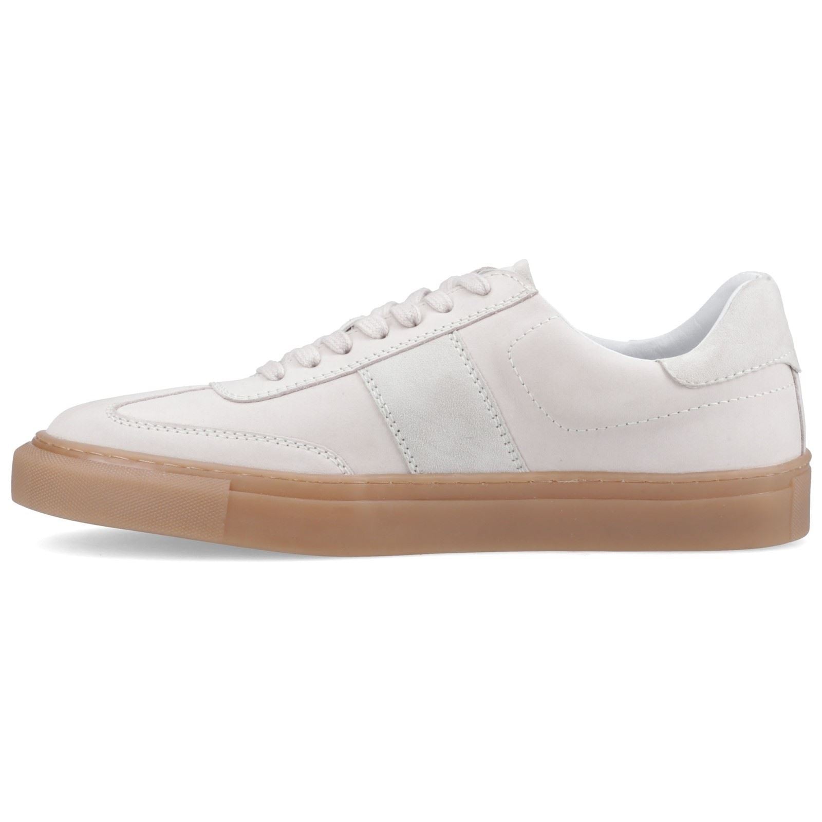 Hush Puppies Riley Suede Men's White Trainers