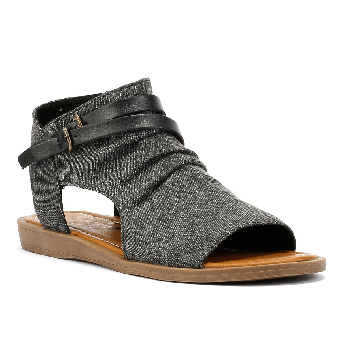 Blowfish Malibu Denver Women's Charcoal Sandals