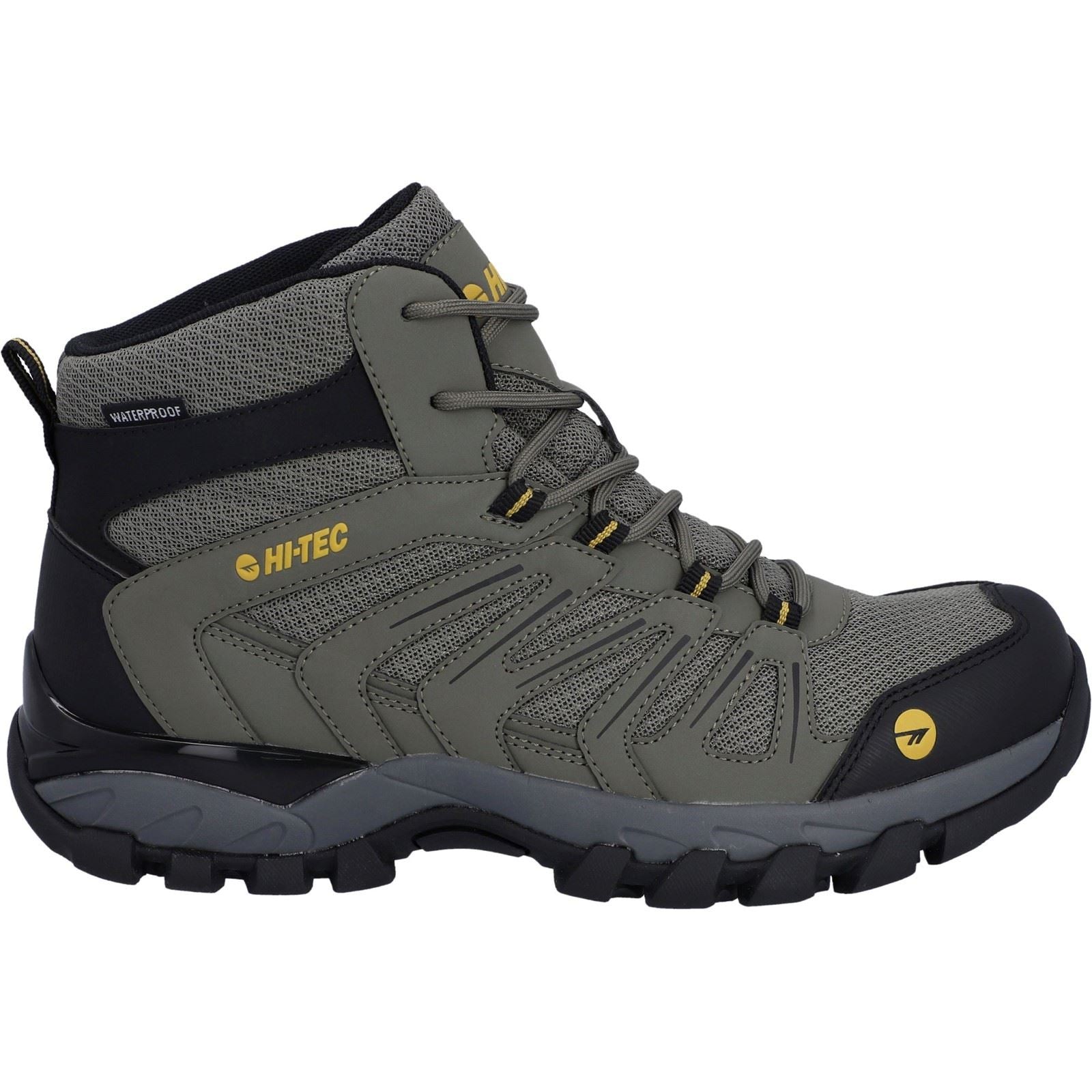 Hi-Tec Campana Mid Polyurethane Men's Dusty Olive/Honey Hiking Boots