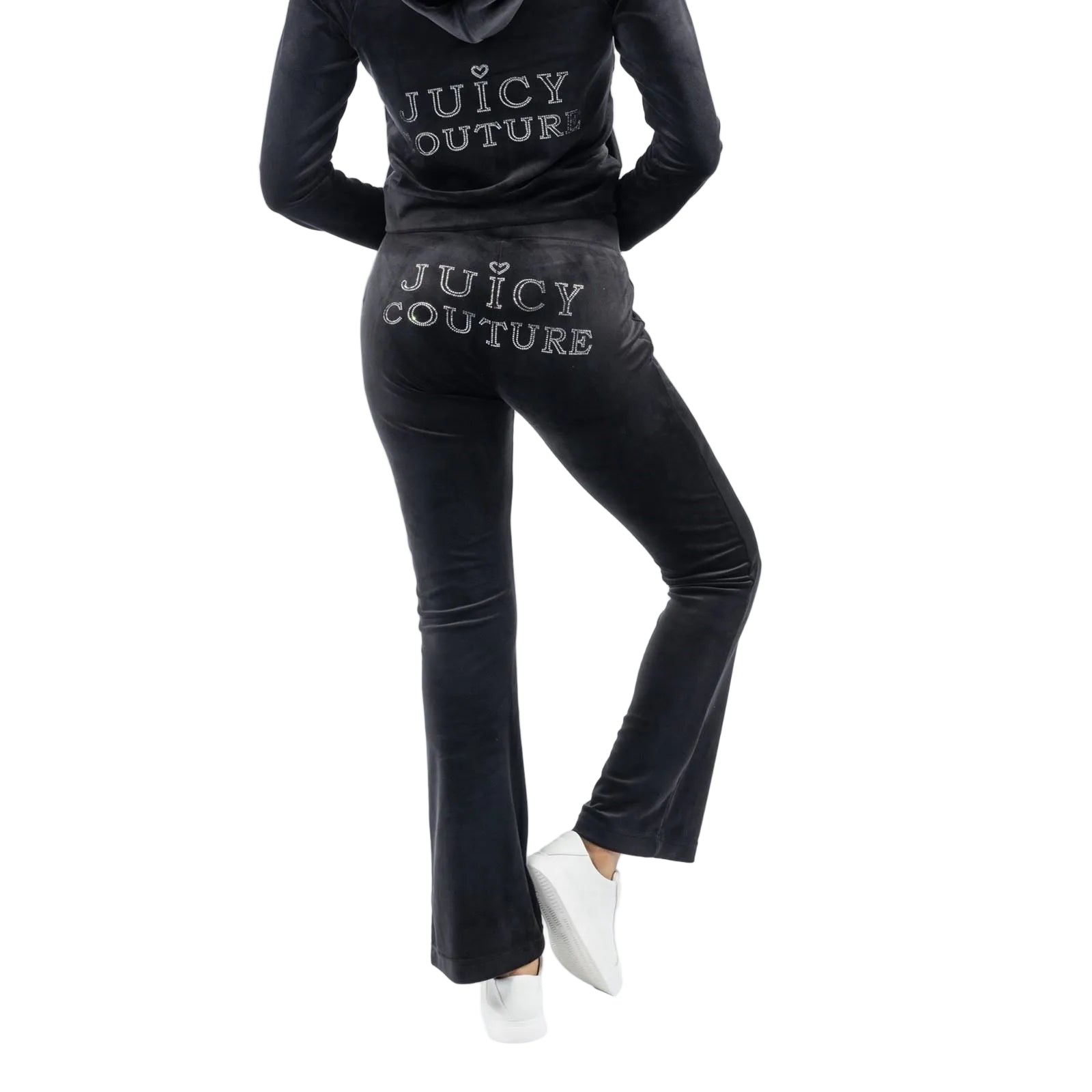 Juicy Couture Regal Lisa Polyester Women's Black Track Pants
