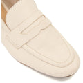 Dune Gianetta Leather Women's Ecru Loafers