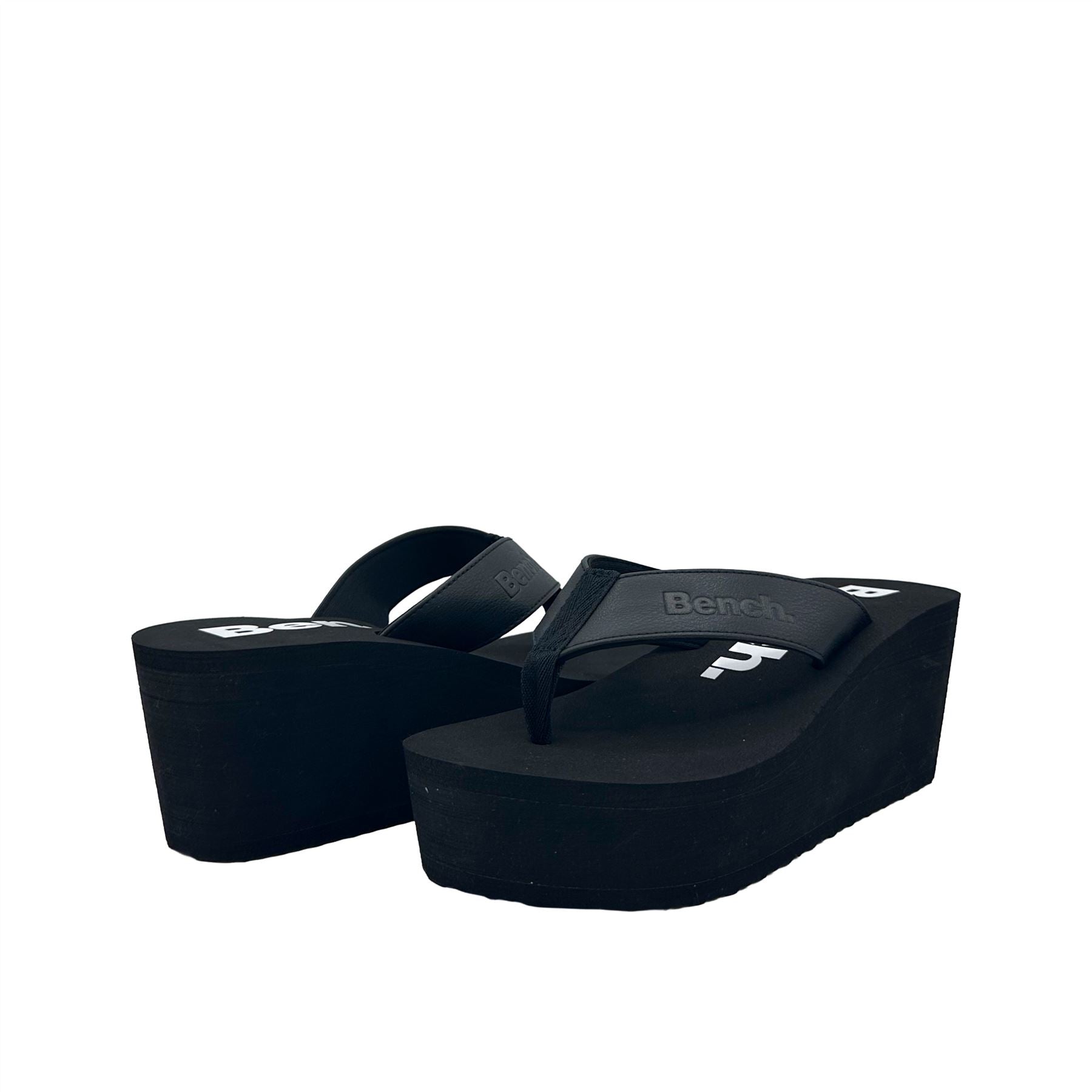 Bench Vacay Women's Black Flip Flops