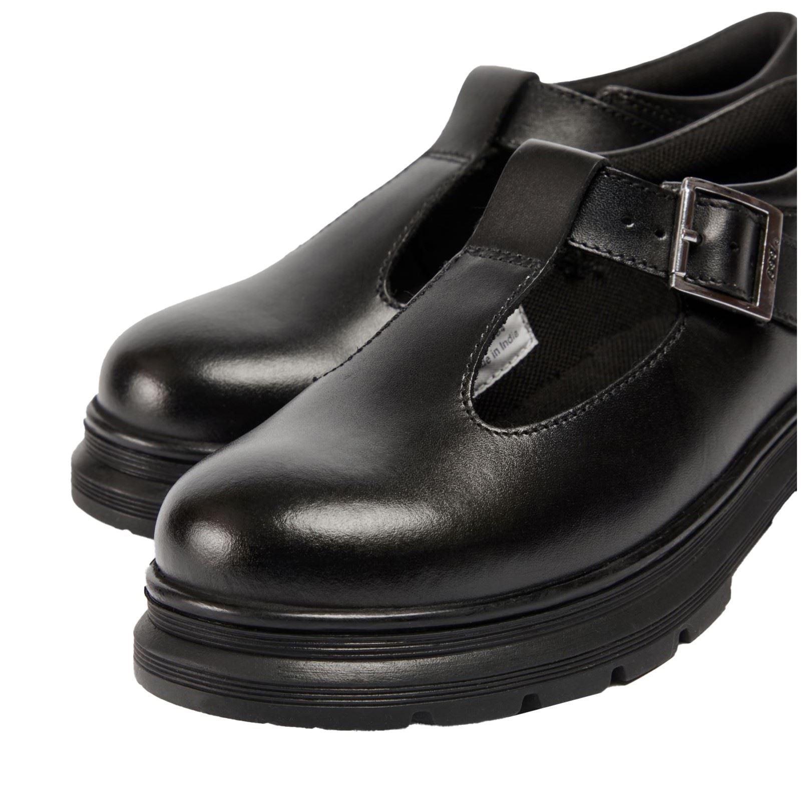 Pod Emilie Faux Leather Youth Girl's Black Shoes