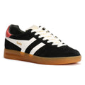 Gola Cyclone Suede Women's Black/Off White/Coral Trainers