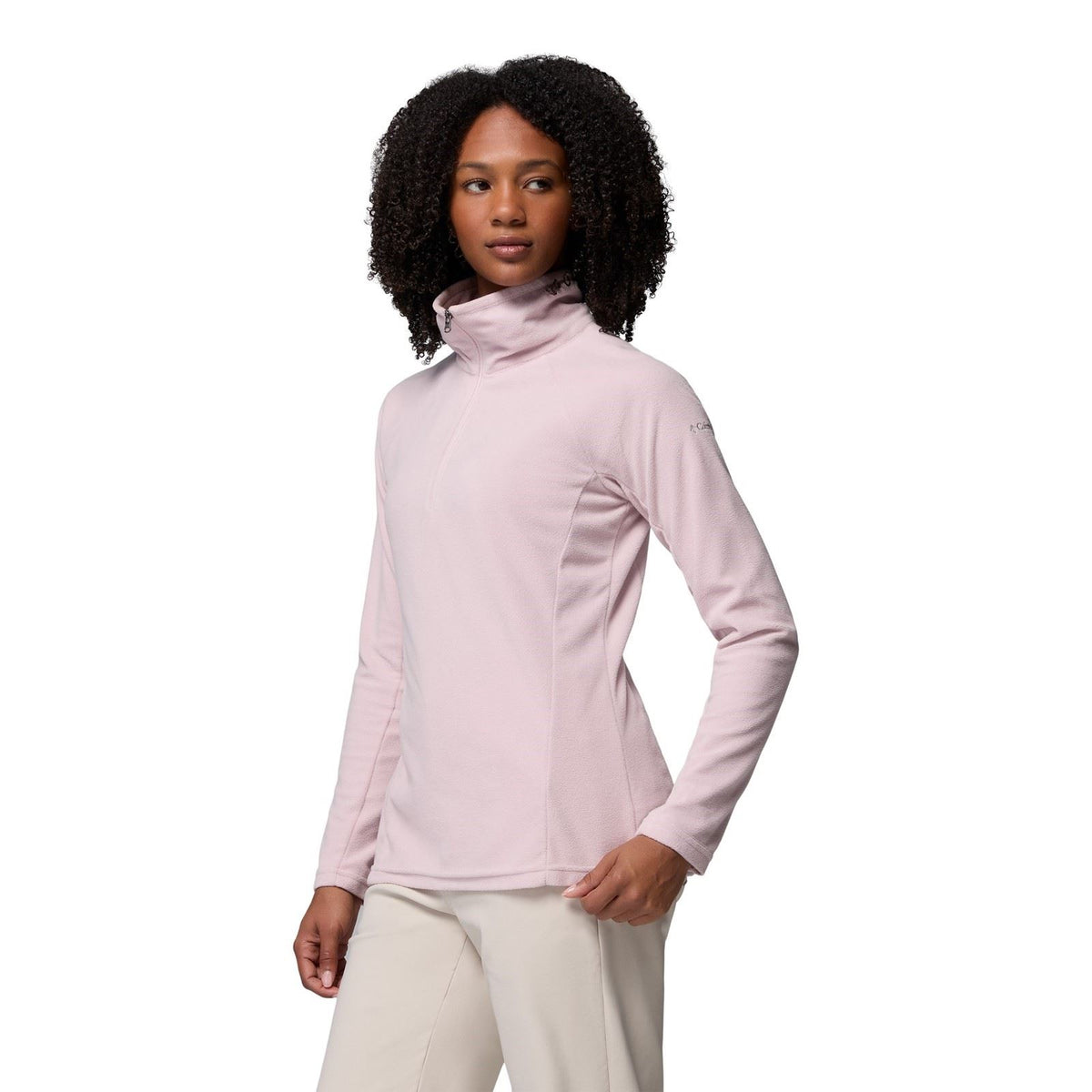 Columbia Glacial IV 1/2 Zip Polyester Women's Pink Fleece Pullover