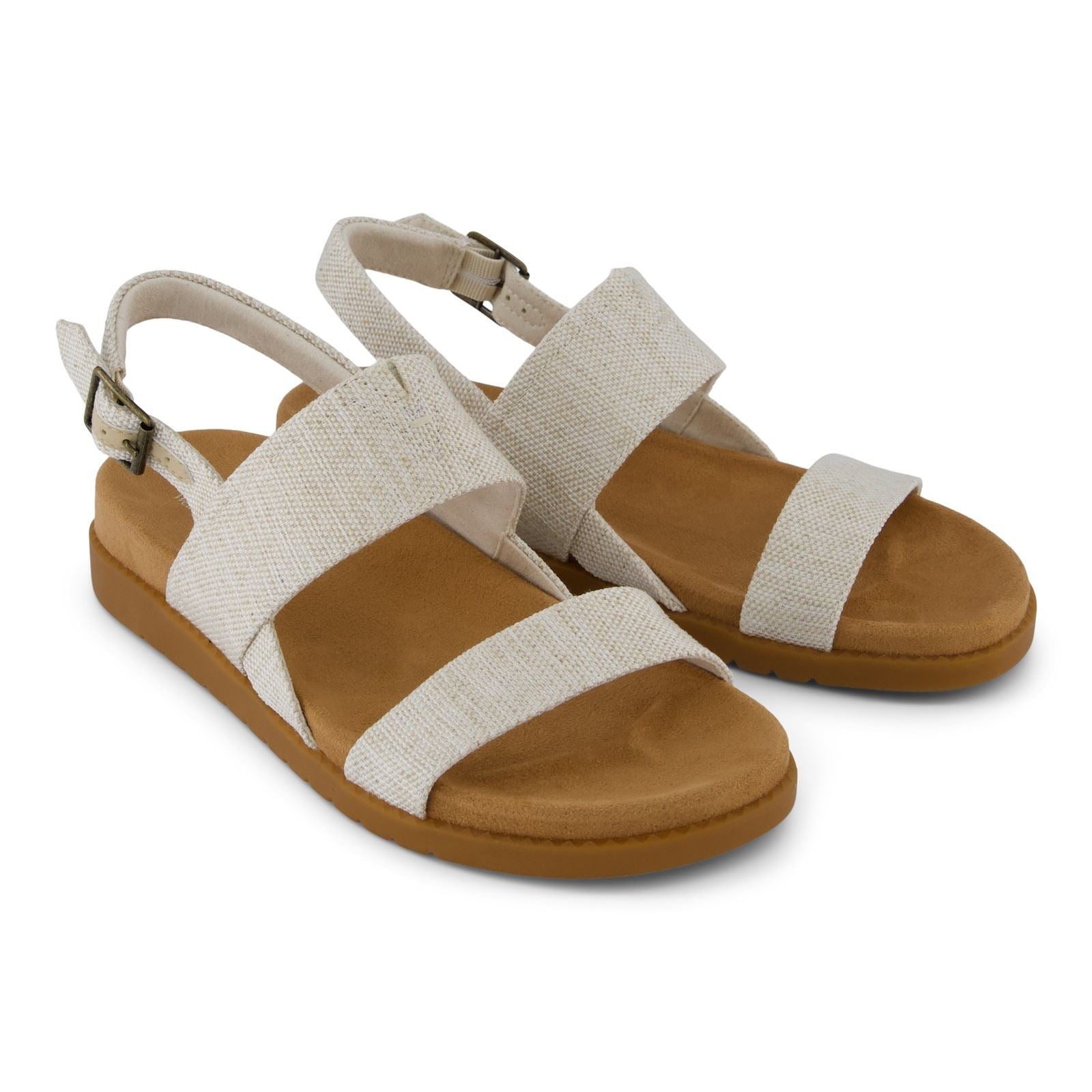 TOMS Marin Textile Women's Natural Standard Sandals