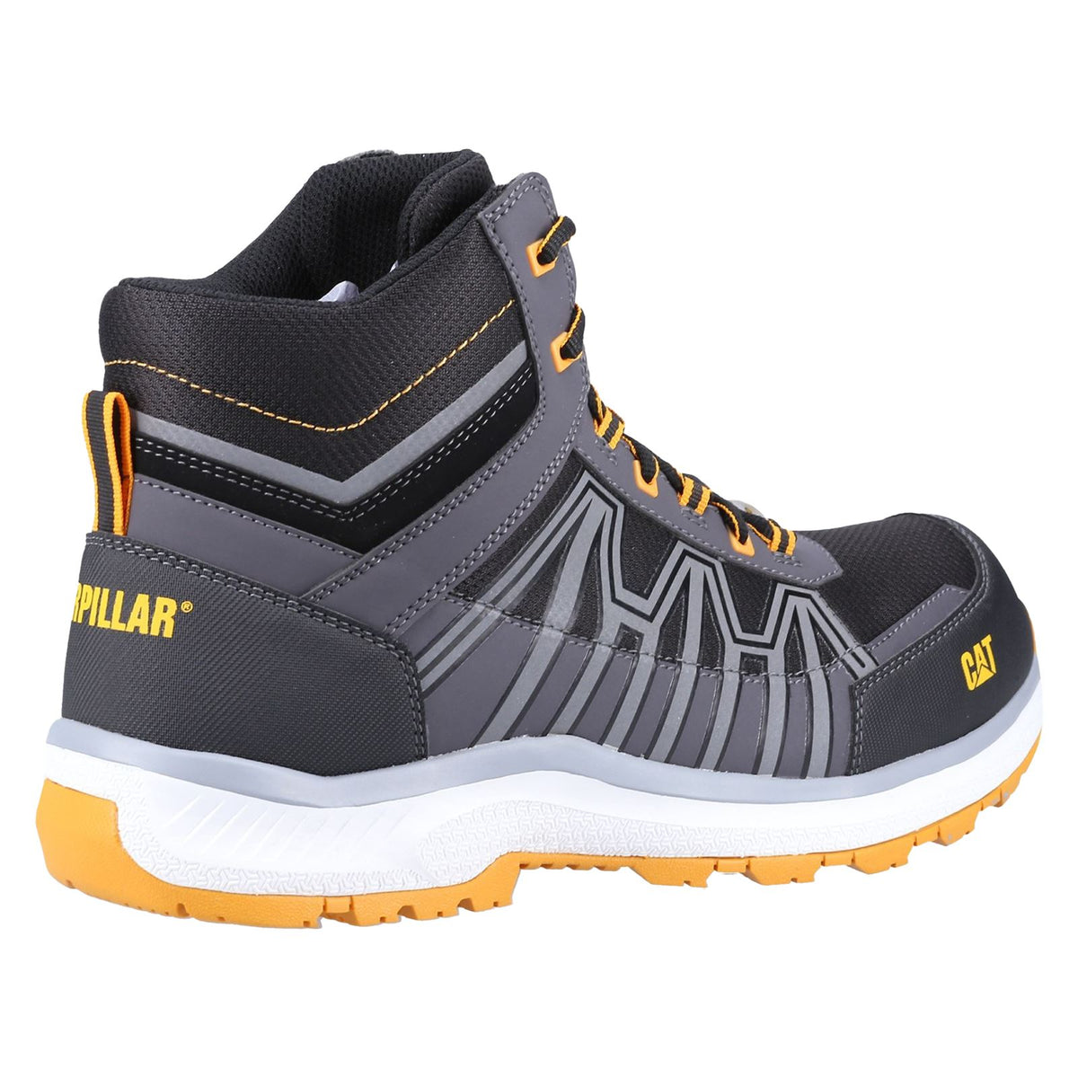 Caterpillar Charge PU/Mesh/Synthetic Black/Orange Hiking Boots