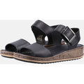 Hush Puppies Ellie Leather Women's Black Sandals