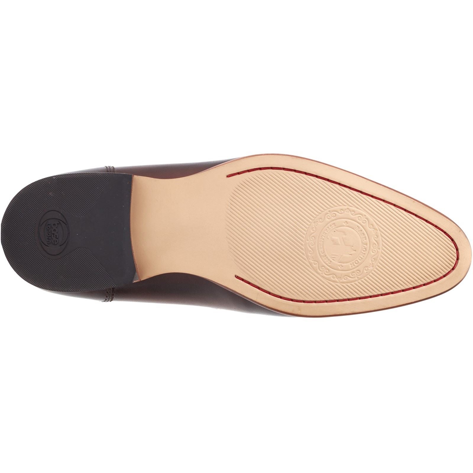 Base London Russo Leather Men's Burnt Brown Loafers