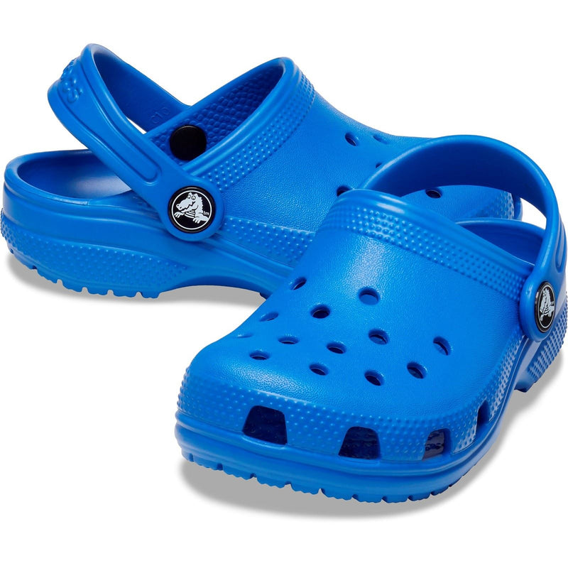 Crocs Toddler Classic Synthetic Blue Bolt Clogs