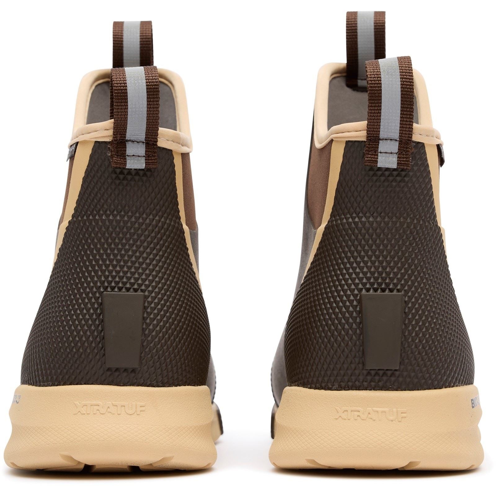 Xtratuf Ankle Deck Boot Sport EVA Men's Chocolate/Tan Wellington Boots