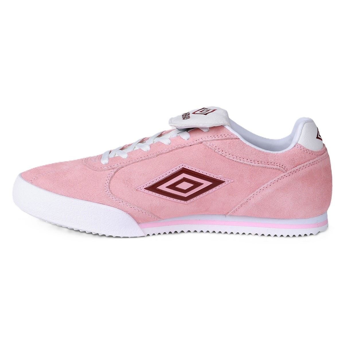 Umbro 5V5 Suede Impatients Pink/Red Dahlia Trainers