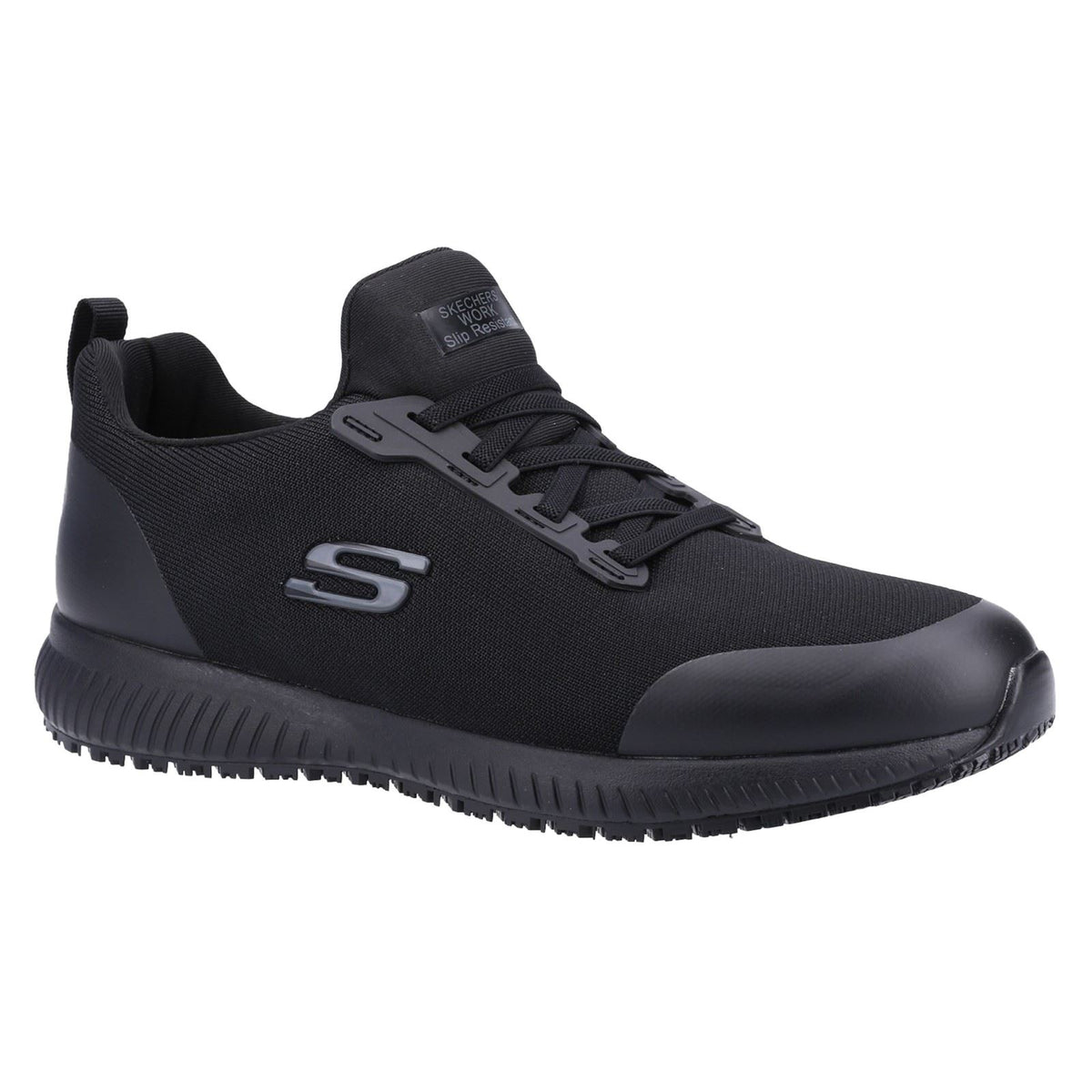Skechers Workwear Squad SR Myton Textile Men's Black Safety Trainers