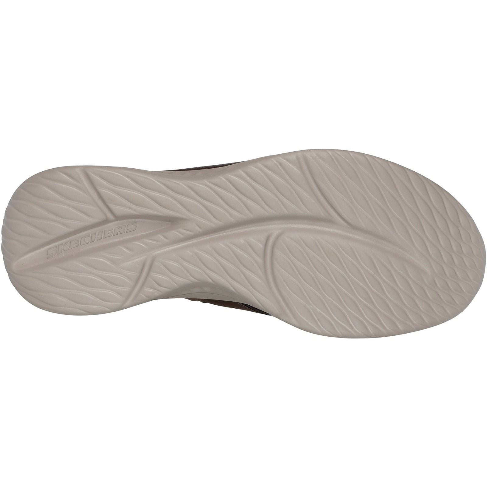 Skechers Slade Macklin Leather Men's Chocolate Trainers