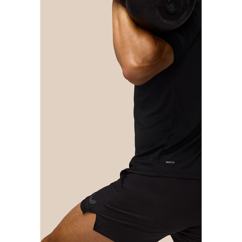 Castore Adapt Training T-Shirt Polyester Men's Black Activewear T-Shirts