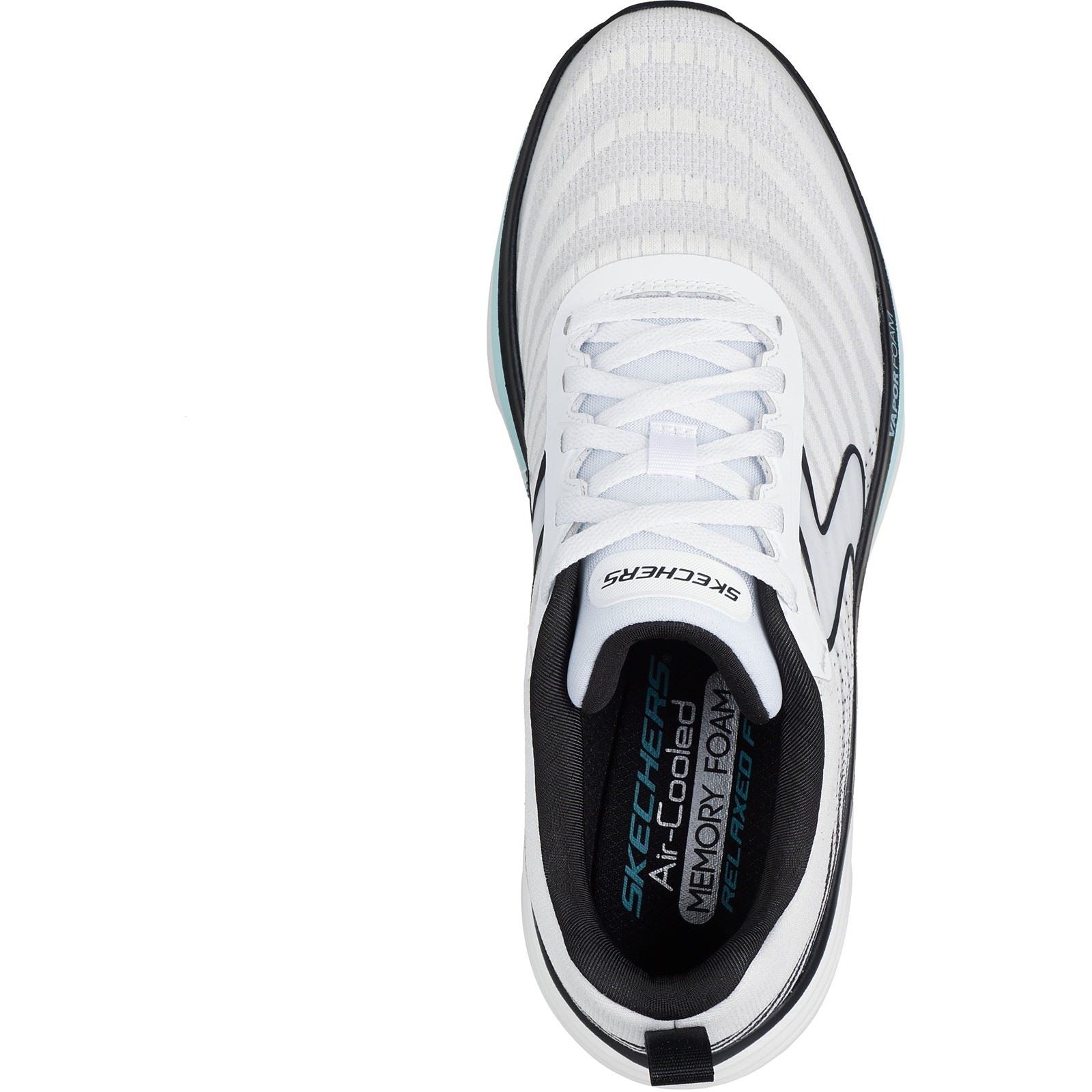 Skechers Performance D'Lux Vapor Gallor Textile Men's White/Black Trainers