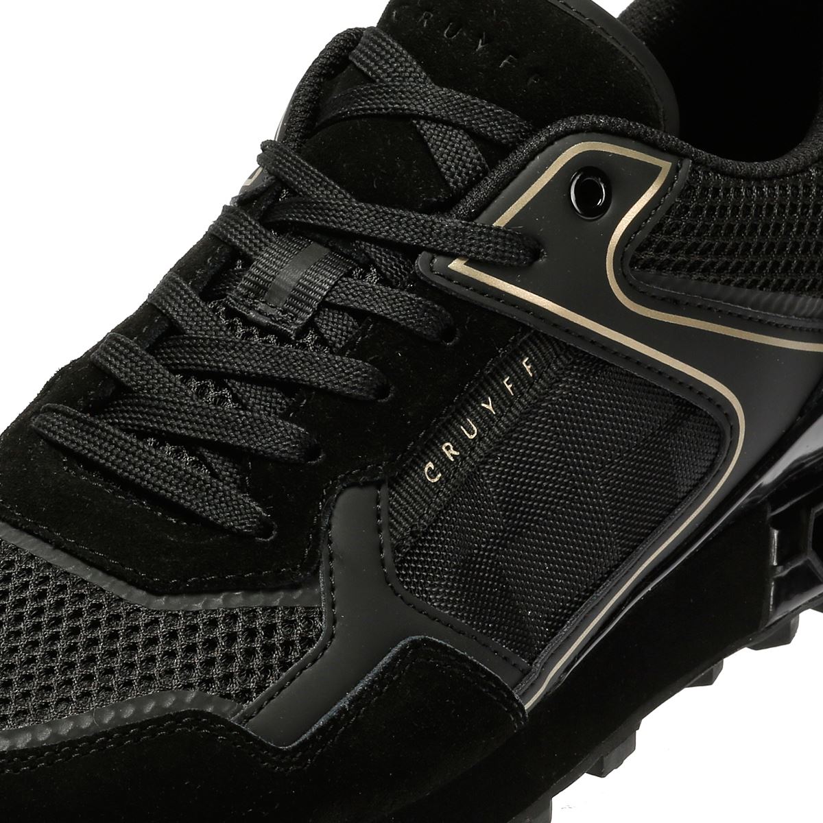 Cruyff Fuori Men's Black/Gold Trainers
