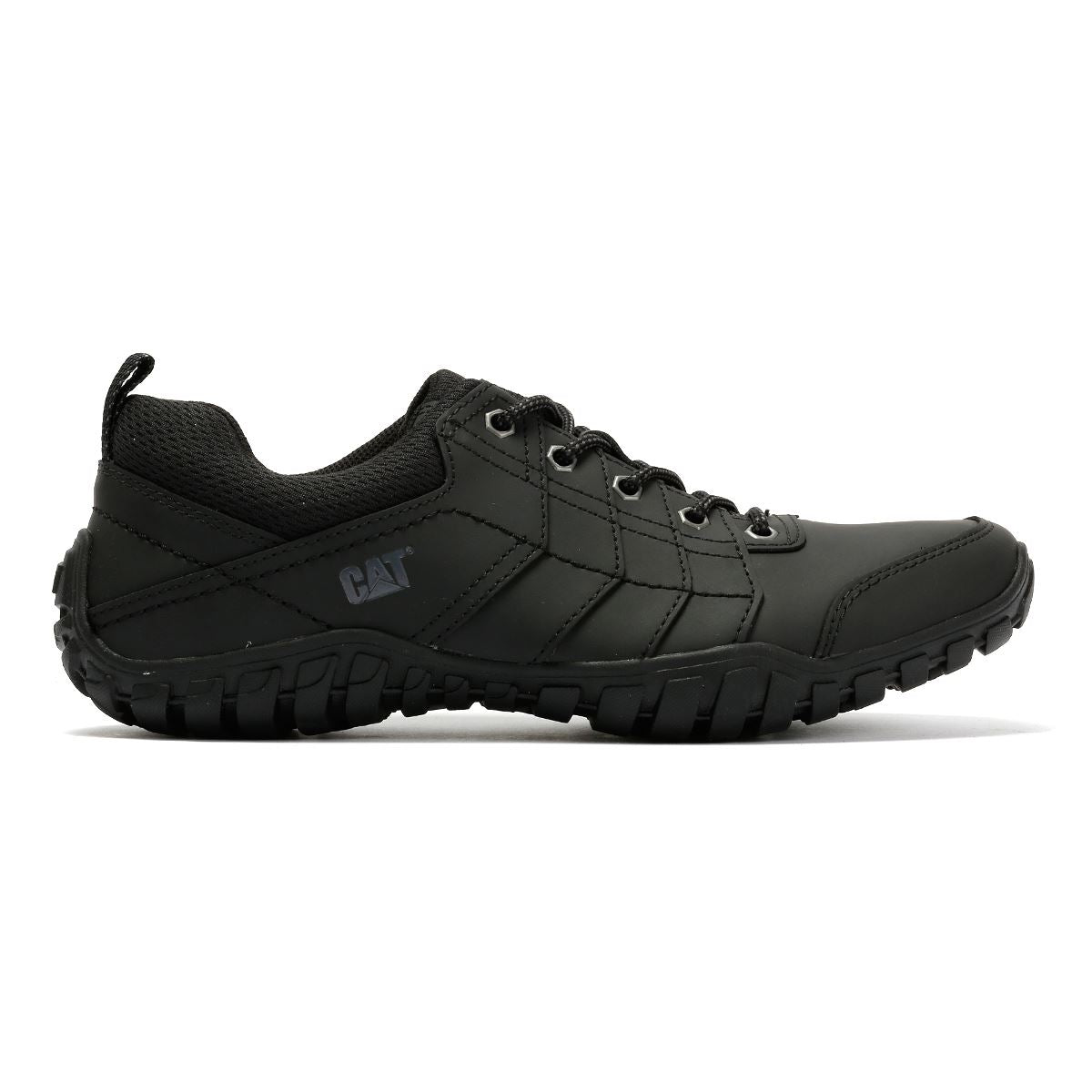 Caterpillar Instruct Suede Men's Black Lace-Up Shoes