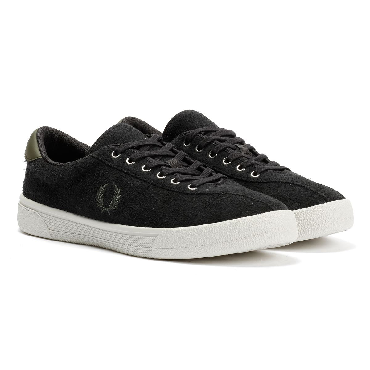 Fred Perry Tennis Shoe Suede Men's Anchor Grey Trainers