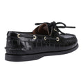 Sperry Authentic 2 Eye Leather Women's Black Boat Shoes