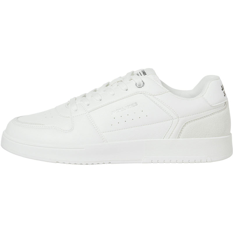 Jack & Jones Ealing Synthetic Men's White Silver Trainers