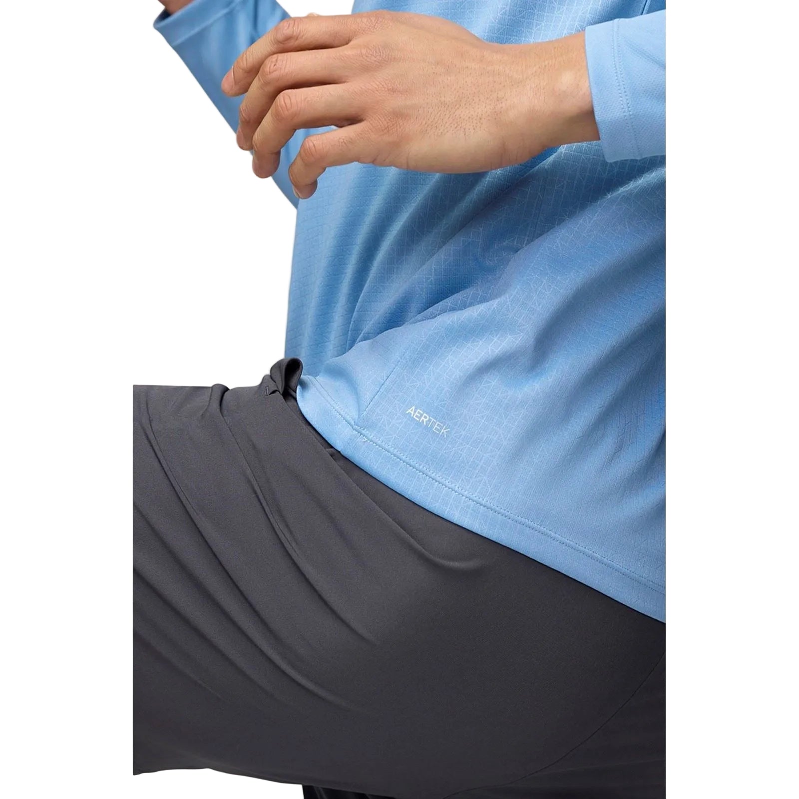 Castore Adapt 1/4 Polyester Men's Blue Zip Top