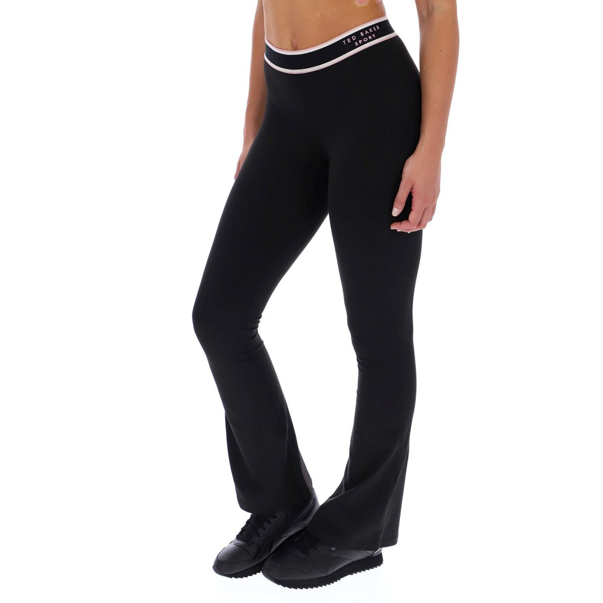 Ted Baker Sport Aspen Essential Flare Leggings Women's Black Sports Leggings