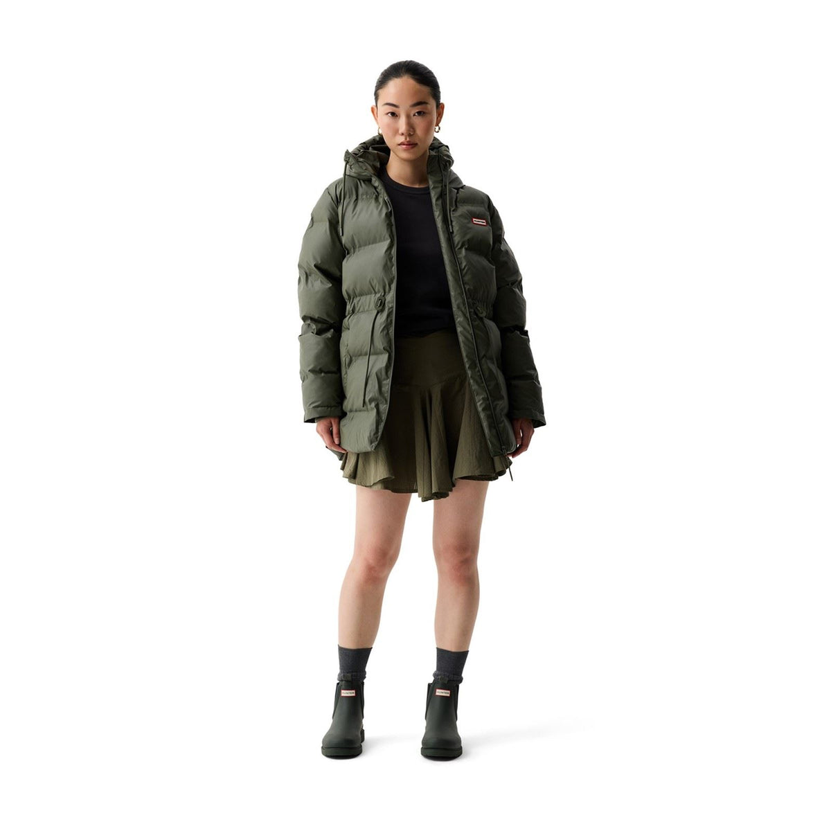Hunter Lemhi Puffer Jacket Women's Green Puffer Jackets