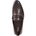 Dune Seymore Leather Men's Brown Slip-On Shoes