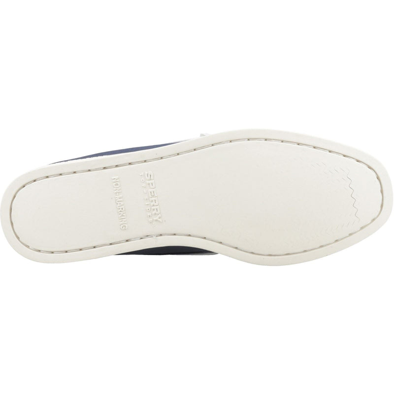 Sperry Authentic 2 Eye Leather Women's Navy Boat Shoes