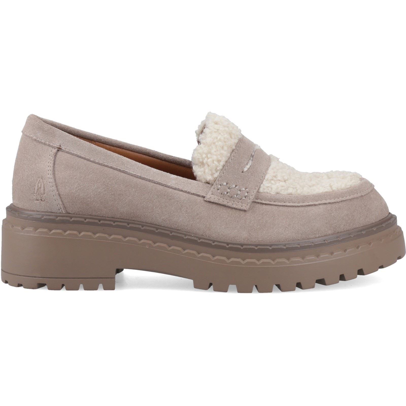 Hush Puppies Odessa Leather Women's TAUPE Loafers
