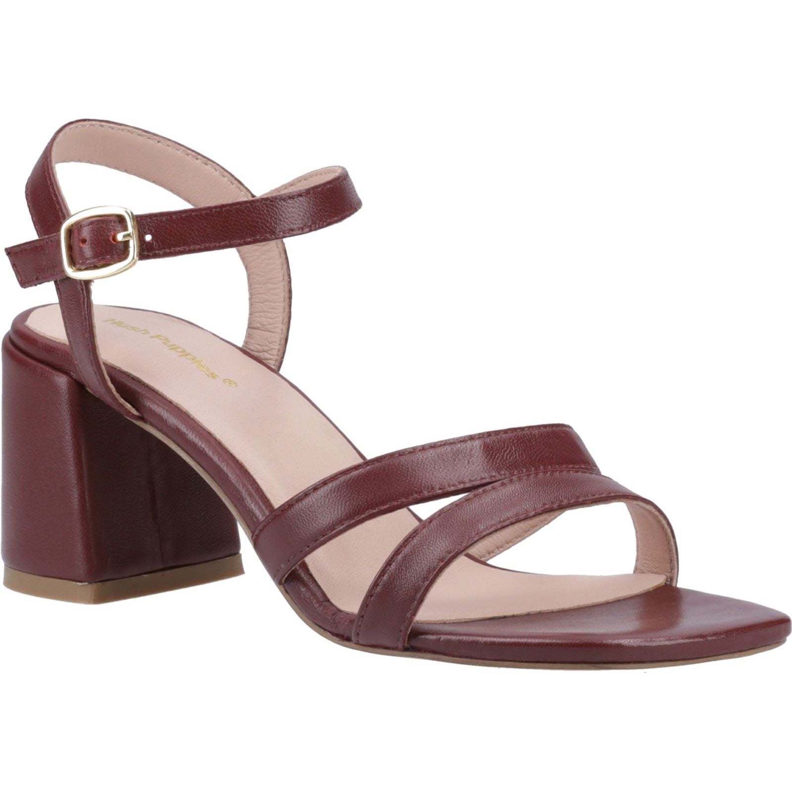 Hush Puppies Nalani Leather Women's Bordeaux Sandals