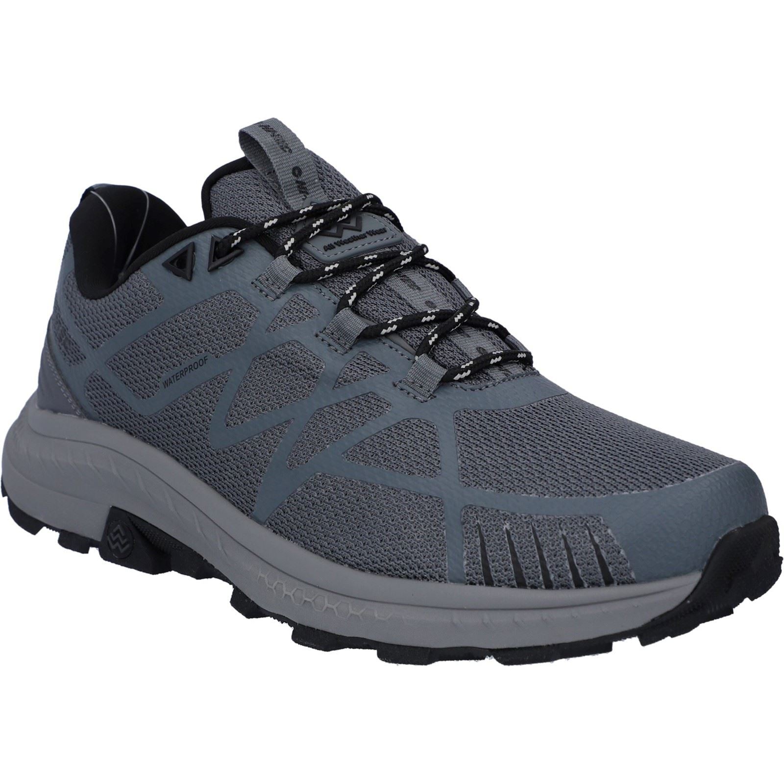 Hi-Tec Mauna Synthetic Men's Grey/Black/Black Hiking Boots