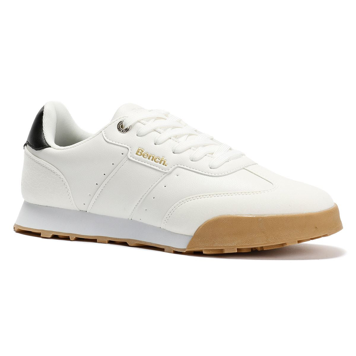 Bench Murray Men's White/Gum Trainers