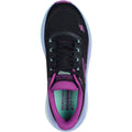 Skechers Performance Max Cushioning Propulsion Textile Women's Black/Purple Trainers