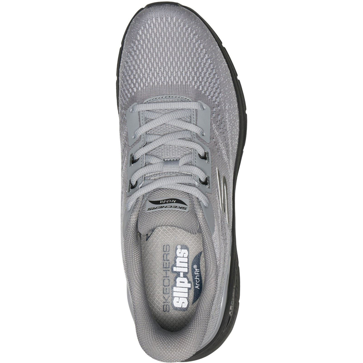 Skechers Arch Fit 3.0 Textile Men's Grey/Black Trainers