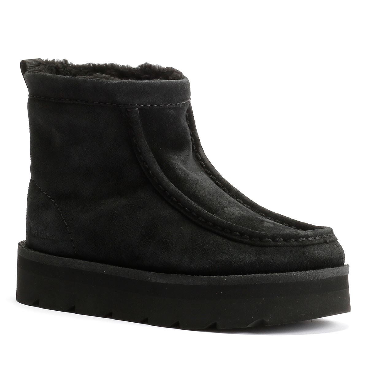 Clarks Originals Meare Rooey Suede Women's Black Boots