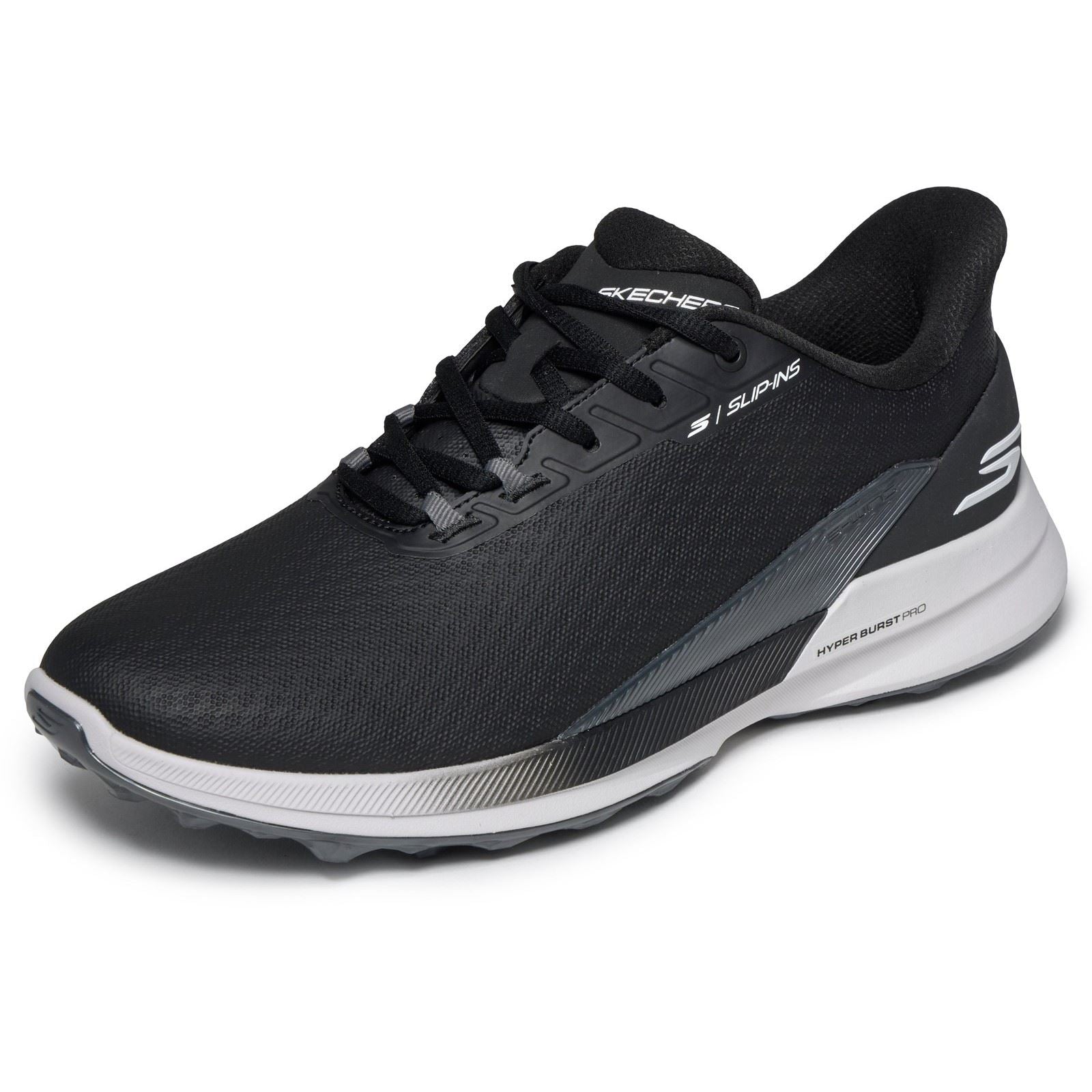 Skechers Pure Slip Ins Men's Black Golf Shoes