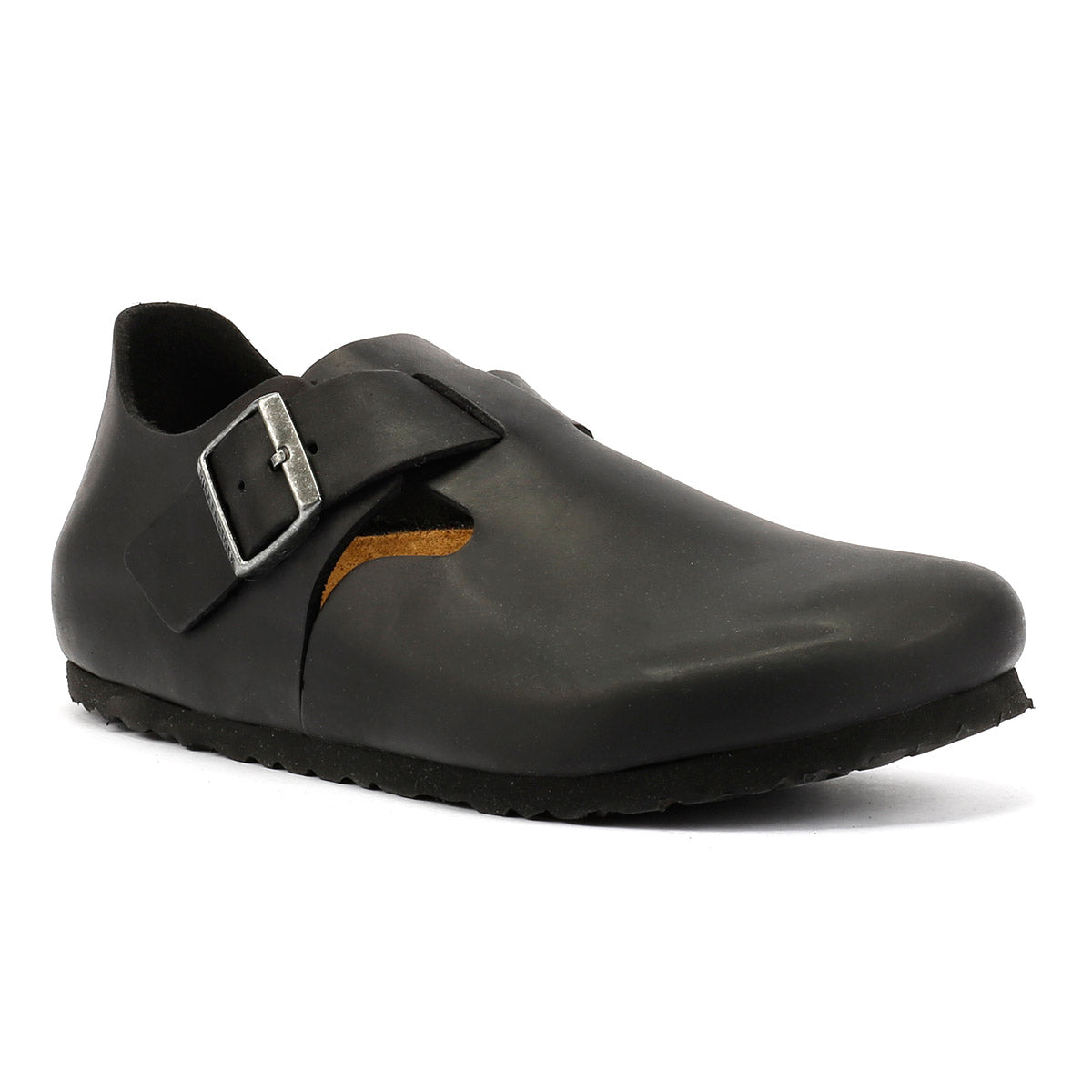 Birkenstock London Leather Black Shoes