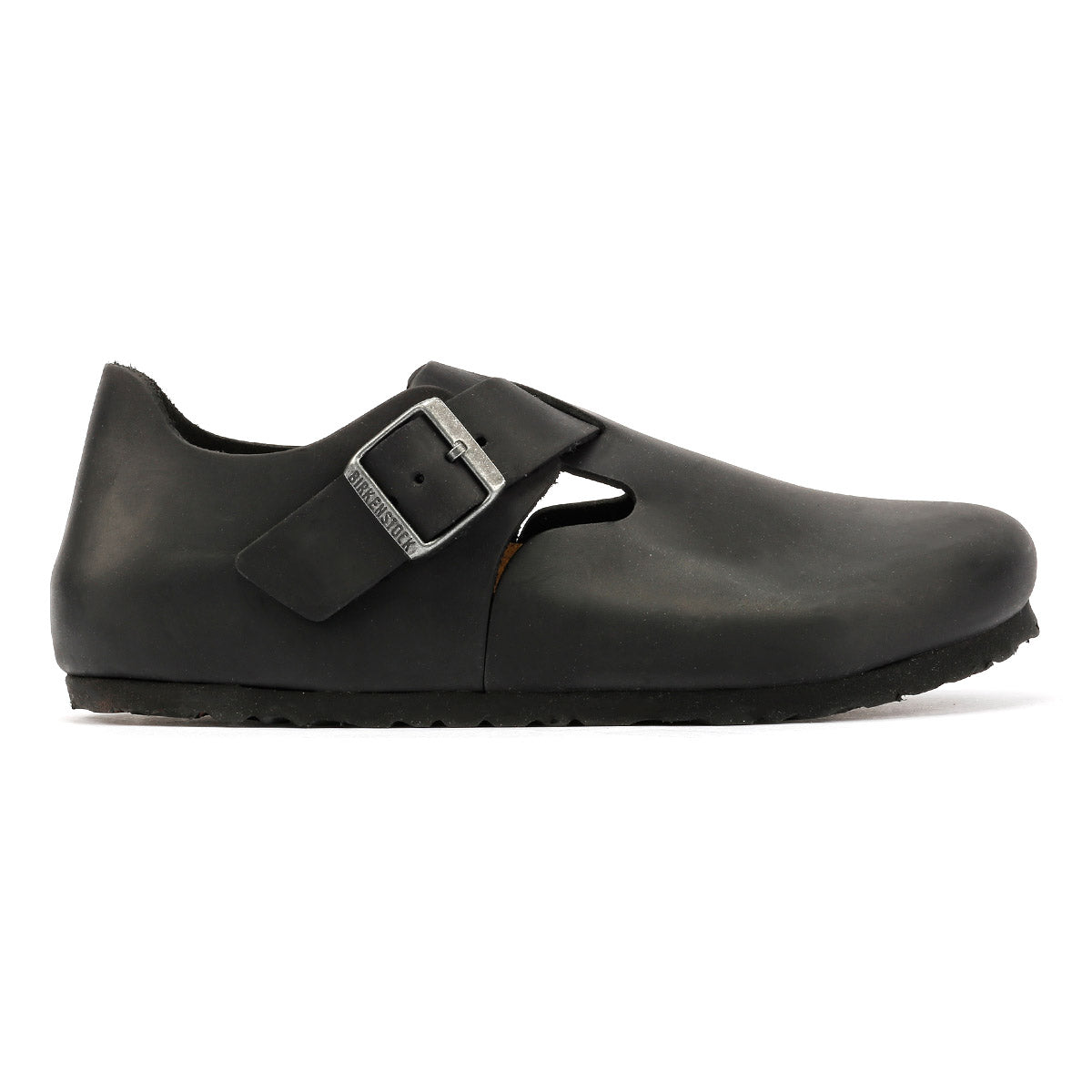 Birkenstock London Leather Black Shoes