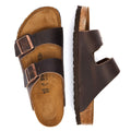 Birkenstock Arizona Birko-Flor Womens Brown Sandals
