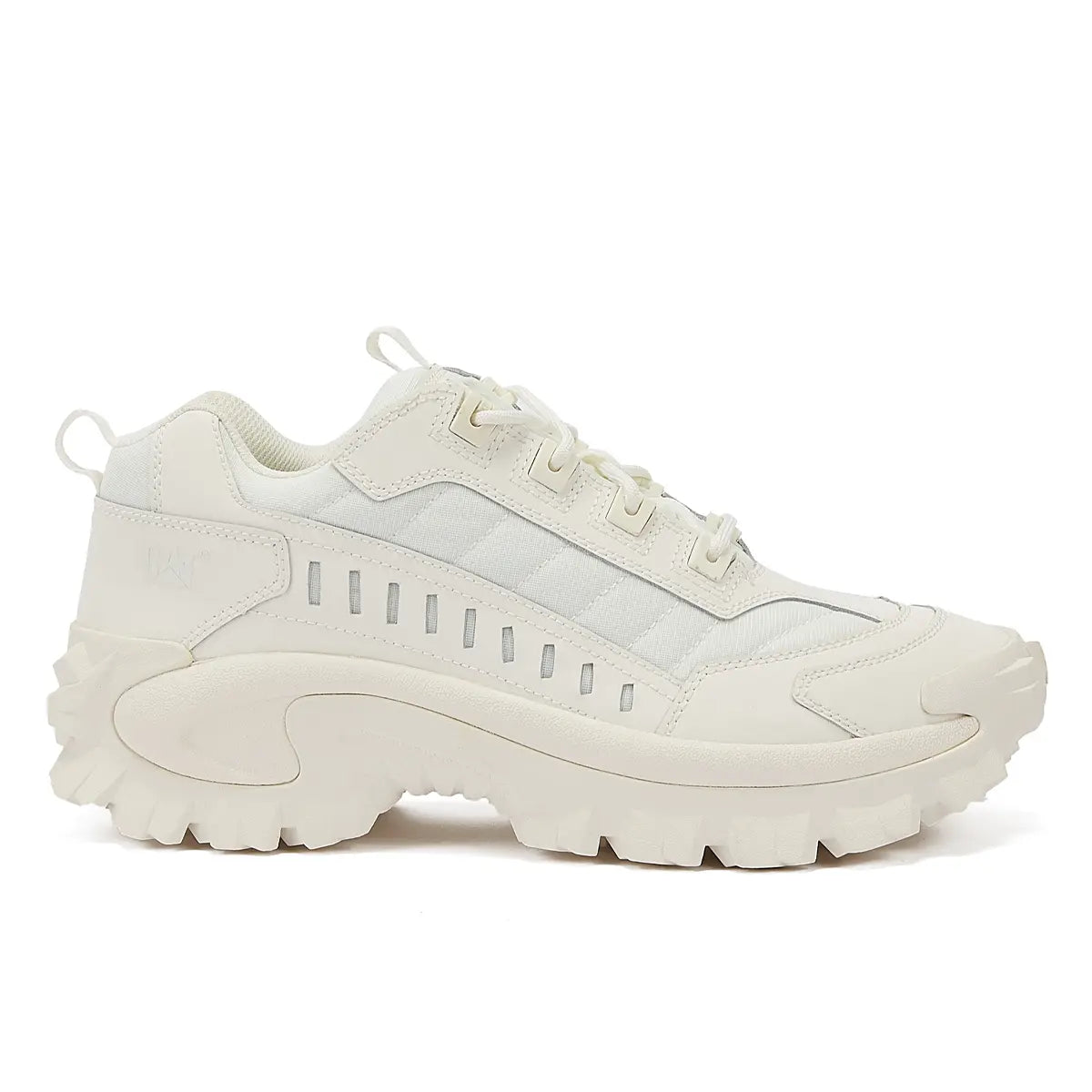 Caterpillar Intruder White Trainers